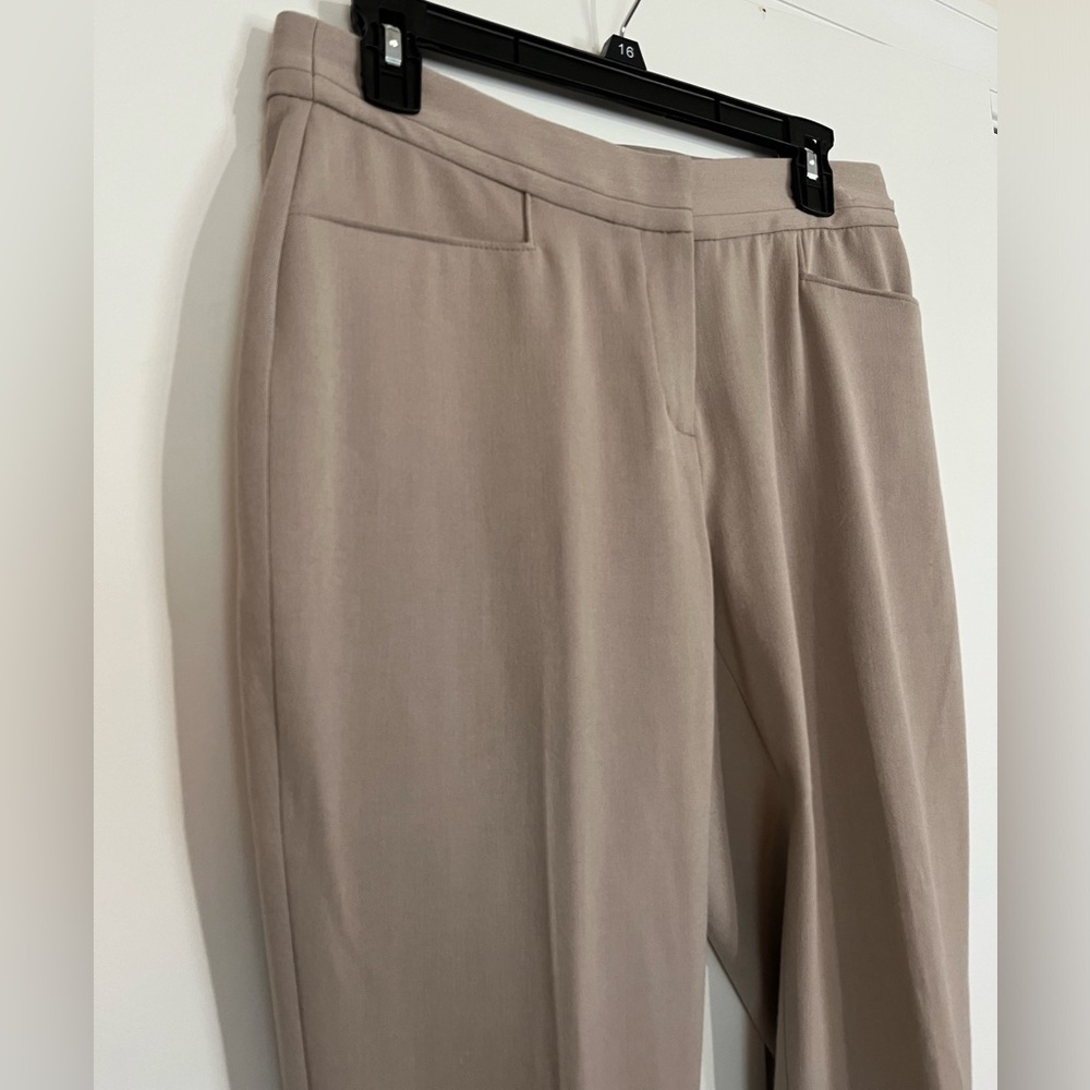 Rafaella Curvy Set- Navy, Beige Tan Formal Dress Women’s Pants, Size 4, EUC - Picture 9 of 17